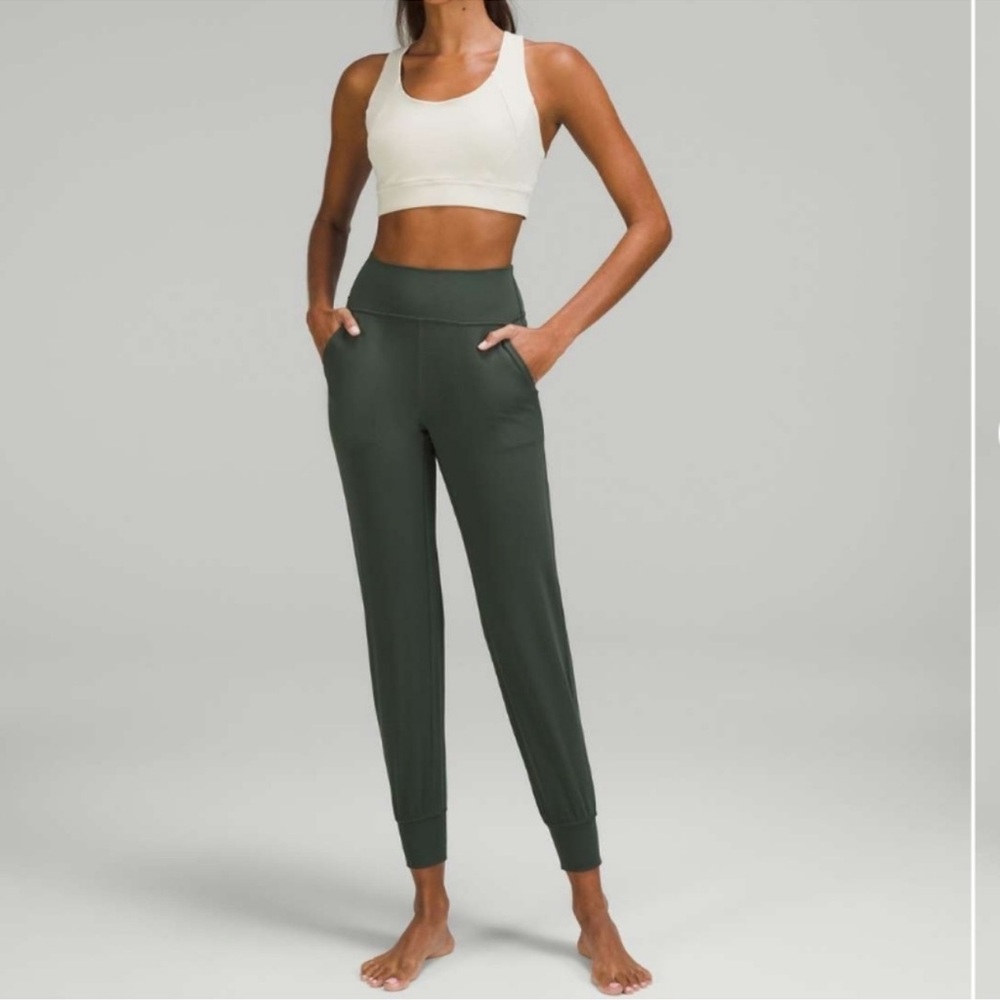 Lululemon Align Jogger 28” Olive green size 4